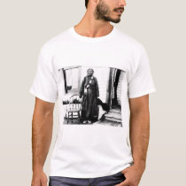 Native Lady Near a Chair t-shirts