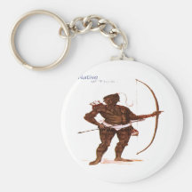 Native of Florida Key Chain