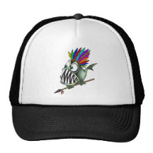 Native Piranha Mesh Hat