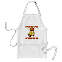 Native Pride 3 Feathers Aprons