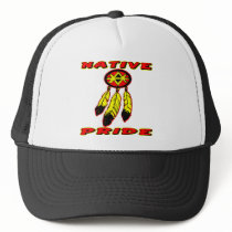 Native Pride 3 Feathers Hats