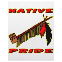 Native Pride Tobacco Peace Pipe letterhead