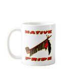 Native Pride Tobacco Peace Pipe mugs