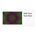 Native Sun Mandala Customized Photo Card