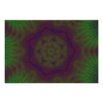 Native Sun Mandala Photographic Print