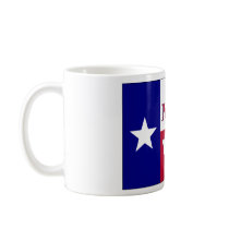 Native Texan Lone Star Flag mugs