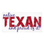 Native Texan Photo Card
