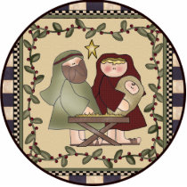 Nativitiy Scene Ornament photo sculptures by christmas_tshirts Nativitiy Scene Ornament photo sculptures
