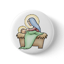 Nativity buttons by mikaushop Nativity buttons