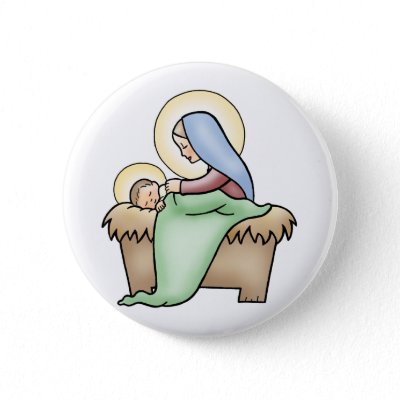 Nativity buttons