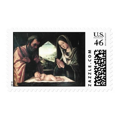 Nativity by del Costa Postage