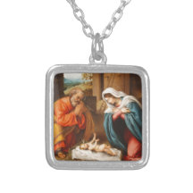 Nativity by Lorenzo Lotto Custom Necklace