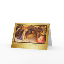 Nativity, Christian Christmas Card,