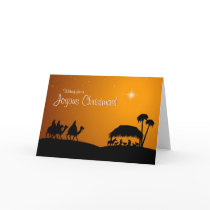 Nativity Christmas card