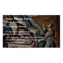 Nativity Detail By Cavallini Pietro (Best Quality) Business Card Template