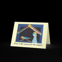 Nativity Greeting Card cards