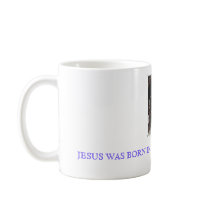 nativity, JESUS WAS BORN IN A STABLE ENVIRONMENT mugs