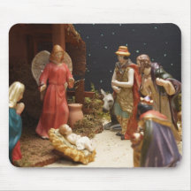 Nativity Manger Mousepad