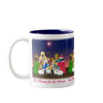 NATIVITY MUG by voliman NATIVITY MUG