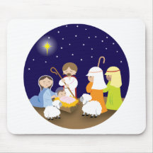 Nativity of the Lord Mousepads