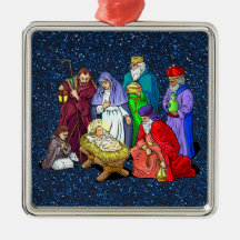 nativity ornaments