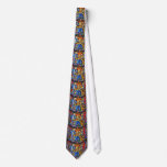 Nativity Painted Stained Glass Style ties