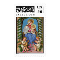 Nativity Postage Stamp by forbes1954 Nativity Postage Stamp