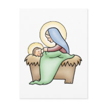 Nativity postcards by mikaushop Nativity postcards