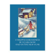 Nativity postcard