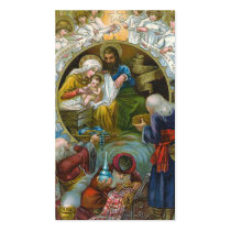 "Nativity Scene" Business Card Template