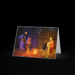 Nativity Scene Card