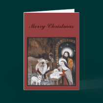 nativity scene cards by klocke nativity scene cards