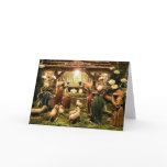 nativity scene card