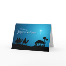 Nativity Scene Christmas card