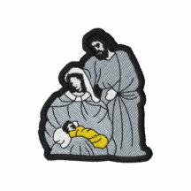 Nativity Scene Embroidered Shirt