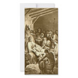 Nativity Scene Gifts for Christmas Photo Card Template