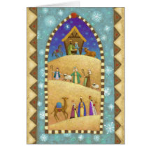 Nativity Scene Holiday Card