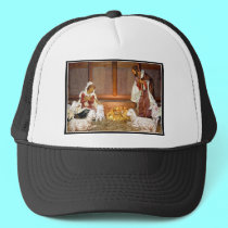 Nativity Scene/Holy Family hats by Artists4God Nativity Scene/Holy Family hats
