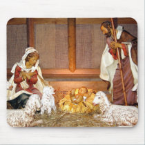 Nativity Scene/Holy Family mousepads
