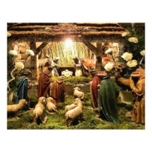 nativity scene invitation