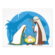 Nativity Scene Invites