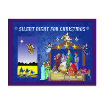 NATIVITY SCENE postcards