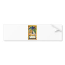 Nativity Scenes & Santa bumper stickers by Mushkaboom Nativity Scenes & Santa bumper stickers