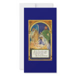 Nativity Scenes &amp; Santa Customized Photo Card