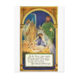 Nativity Scenes &amp; Santa Postcard