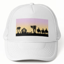 Nativity Silhouette Wise Men on the Horizon Hat