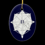 Nativity Snowflake ornaments