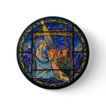 Nativity Stained Glass Window buttons