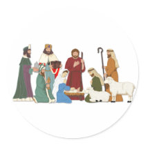Nativity stickers by Ricaso_Occasions Nativity stickers