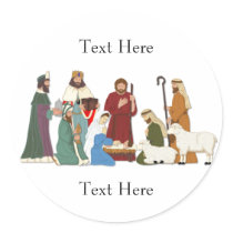 Nativity stickers by Ricaso_Occasions Nativity stickers
